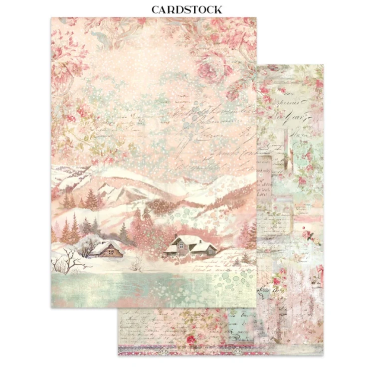 Junk Journal A4 Winter Magic SBJK25 Stamperia