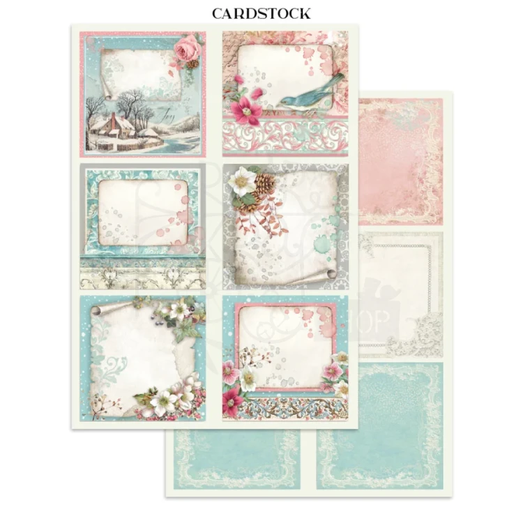 Junk Journal A4 Winter Magic SBJK25 Stamperia
