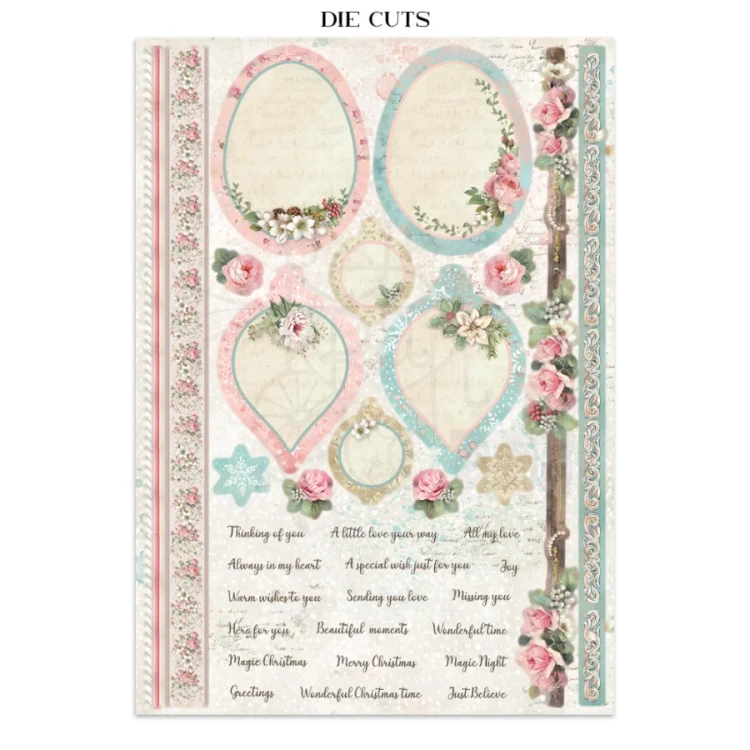 Junk Journal A4 Winter Magic SBJK25 Stamperia