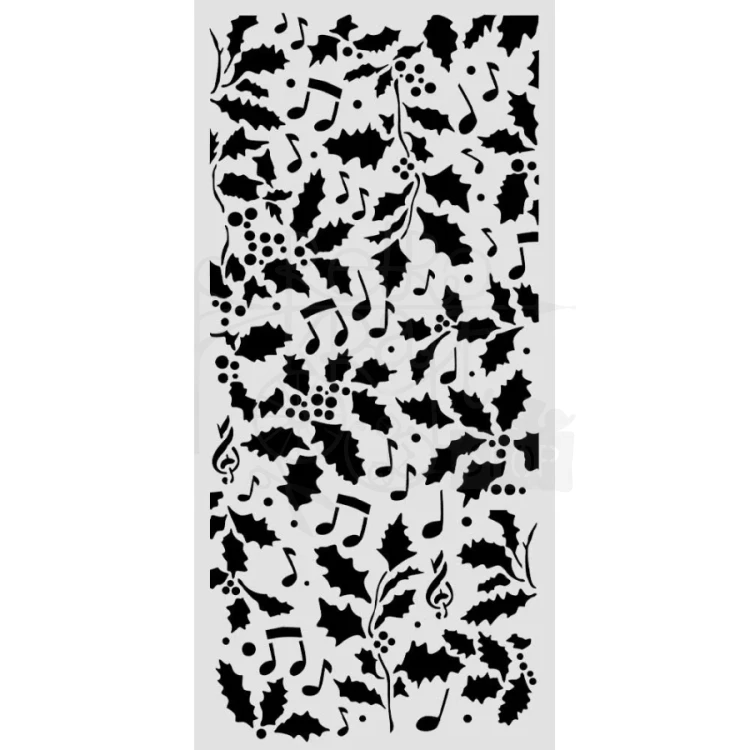 Szablon maska 12x25cm Szyszki KSTDL172 Stamperia