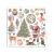 Rub-on transfer 15.5x15.15cm Winter Magic 6 arkuszy DFLRBX18 Stamperia
