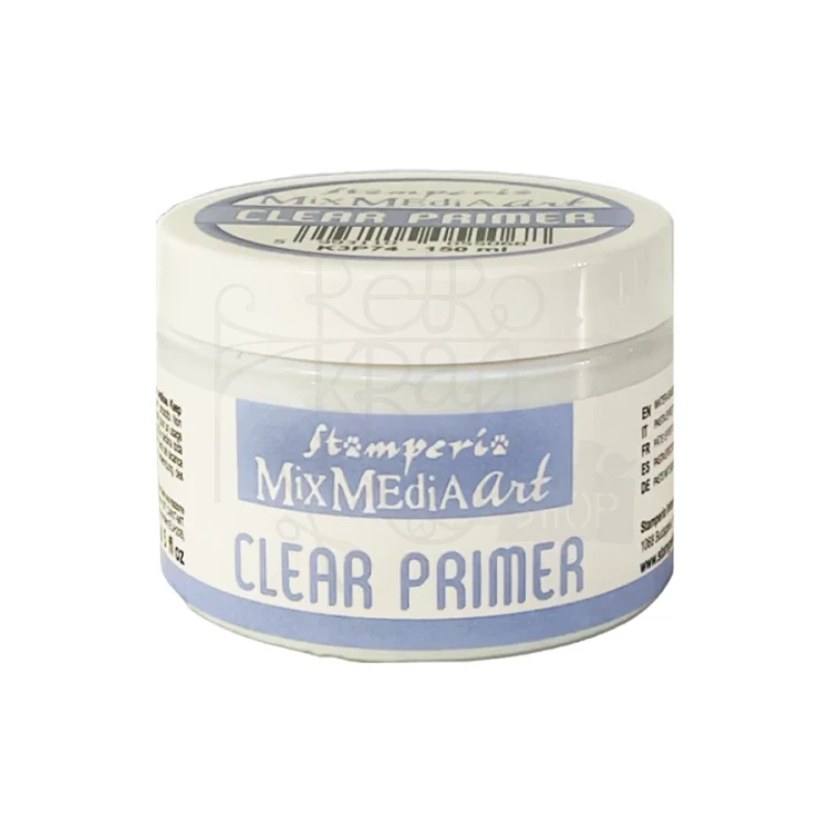 Podkład transparentny Clear Primer 150ml K3P74 Stamperia