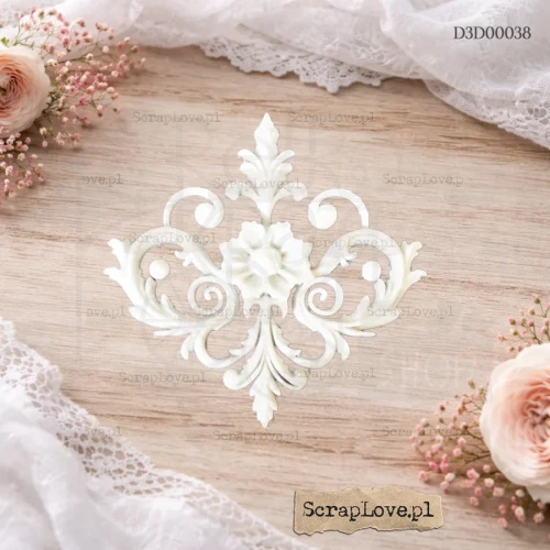 Element ozdobny 3D I ornament D3D0038 ScrapLove