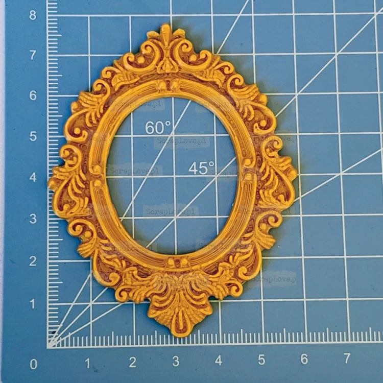 Element ozdobny 3D III ramka D3D0036 ScrapLove