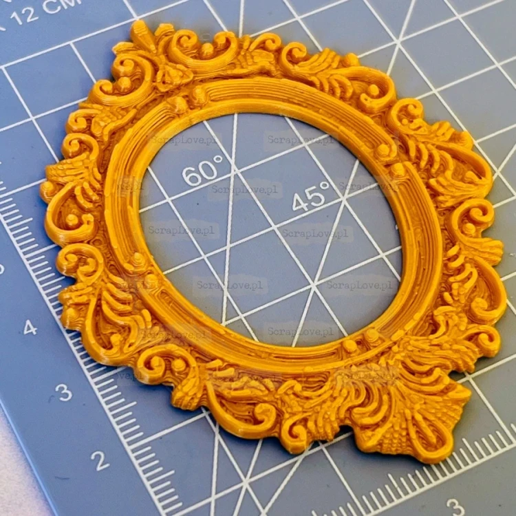 Element ozdobny 3D III ramka D3D0036 ScrapLove