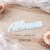 Element ozdobny 3D Napis ‘album’ D3D0011 ScrapLove