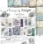 Zestaw papierów do scrapbookingu 30x30 Flowers Of Delight CC-C85-FOD-00 Craft O’Clock
