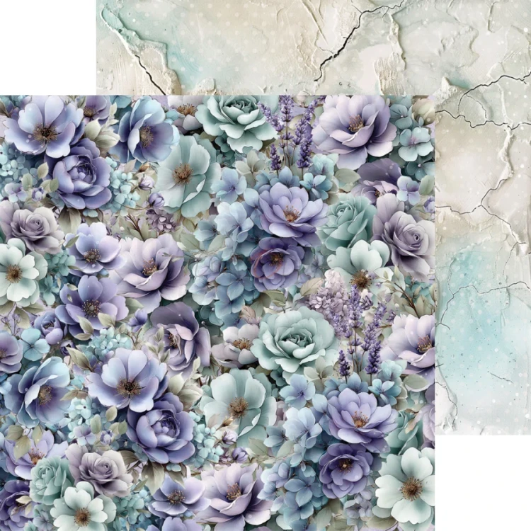 Zestaw papierów do scrapbookingu 20x20 Flowers Of Delight CC-C85-FOD-07 Craft O’Clock