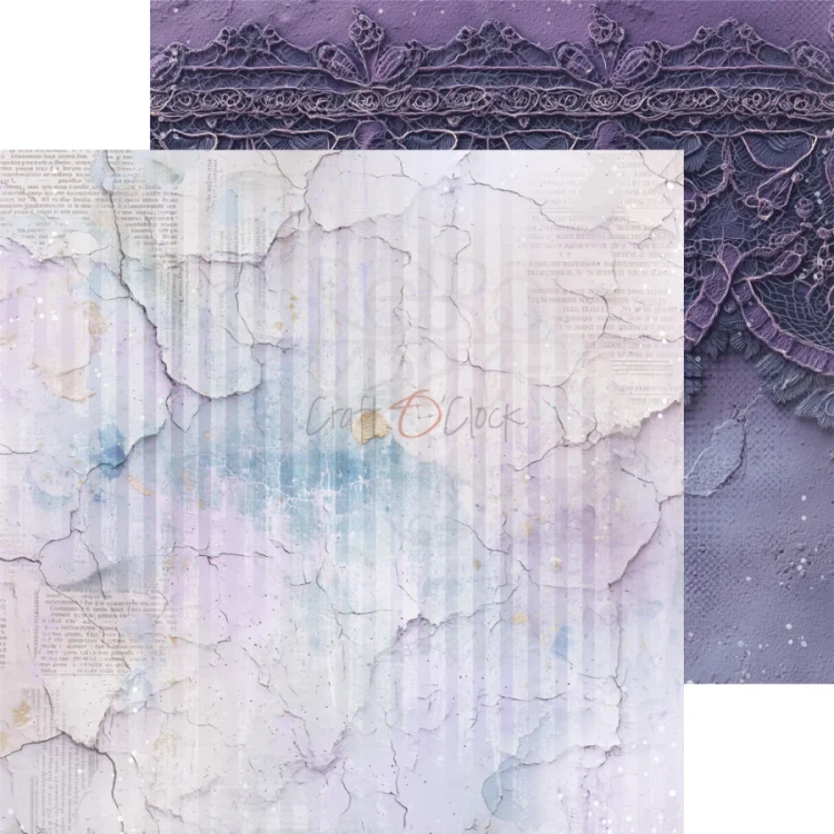 Zestaw papierów do scrapbookingu 20x20 Flowers Of Delight - Mix CC-C85-FOD-09 Craft O’Clock