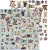 Zestaw papierów do scrapbookingu 20x20 Flowers Of Delight - Mix CC-C85-FOD-09 Craft O’Clock