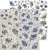 Zestaw papierów 30x30 dodatki do wycięcia Flowers Of Delight - Flowers &amp; More CC-C85-FOD-14 Craft O’Clock