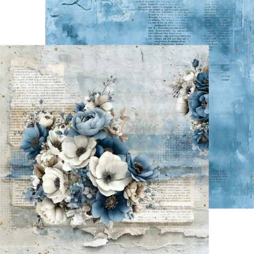 Zestaw papierów do scrapbookingu 20x20 Mr. &amp; Mrs. Elegance CC-C86-MME-07 Craft O’Clock