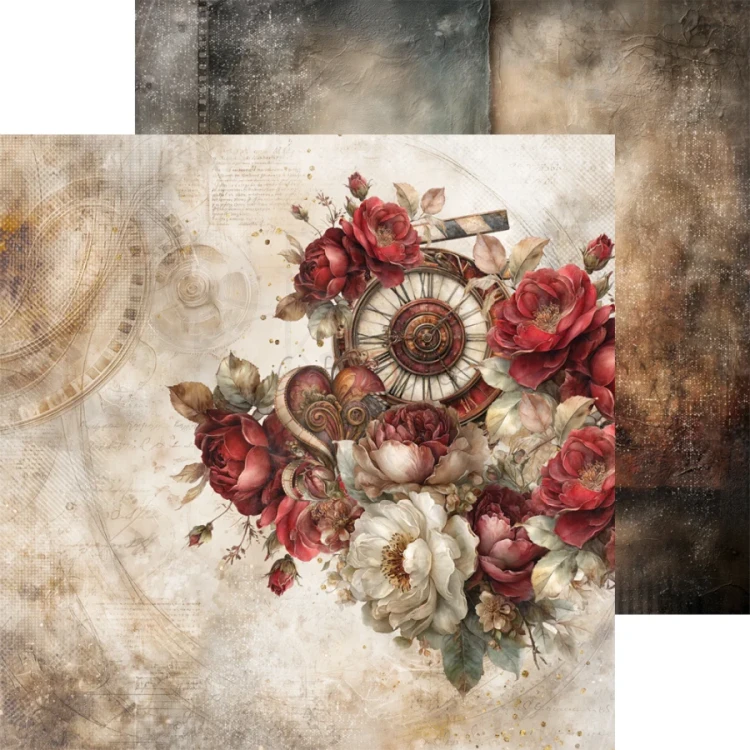 Zestaw papierów do scrapbookingu 20x20 Silver Screen Magic - Mix CC-F43-SSM-09 Craft O’Clock