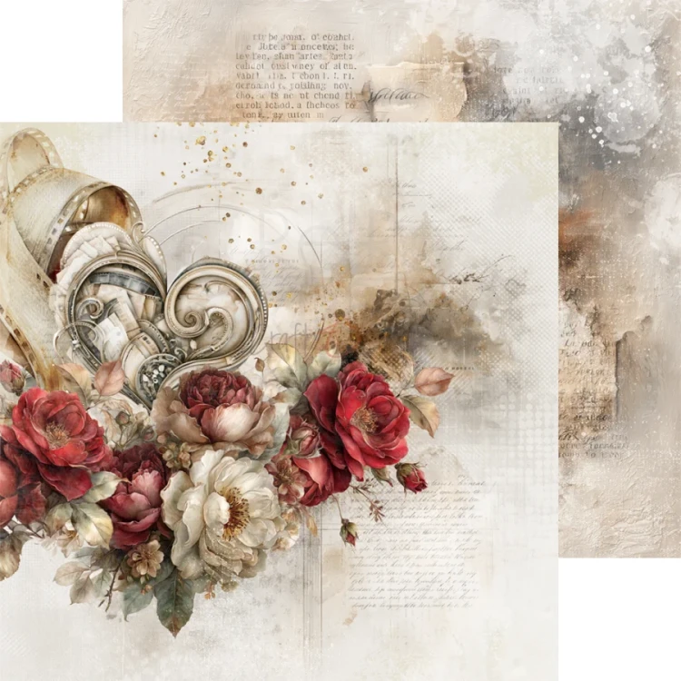 Zestaw papierów do scrapbookingu 20x20 Silver Screen Magic - Mix CC-F43-SSM-09 Craft O’Clock