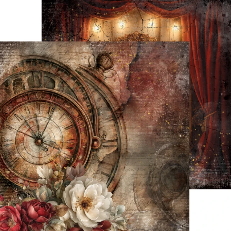 Zestaw papierów do scrapbookingu 20x20 Silver Screen Magic - Mix CC-F43-SSM-09 Craft O’Clock
