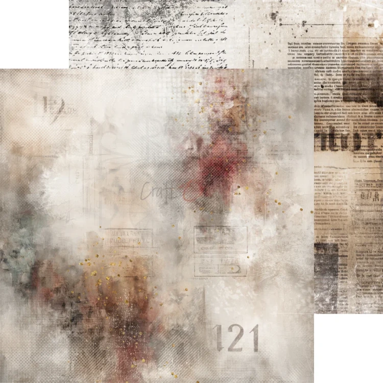 Zestaw papierów do scrapbookingu 20x20 Silver Screen Magic - Mix CC-F43-SSM-09 Craft O’Clock