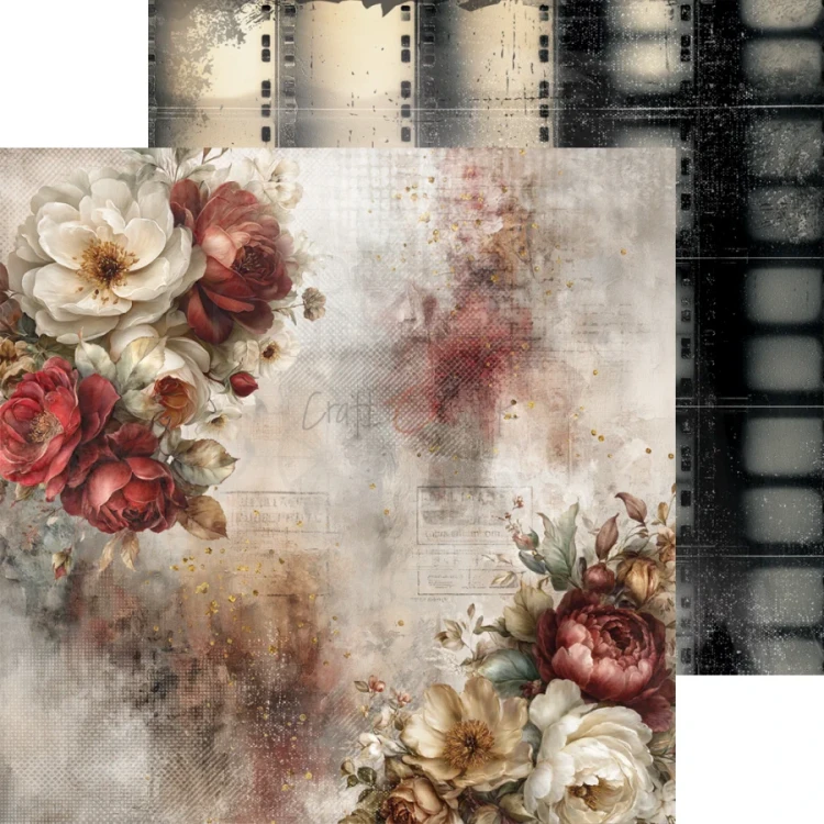 Zestaw papierów do scrapbookingu 20x20 Silver Screen Magic CC-F43-SSM-07 Craft O’Clock