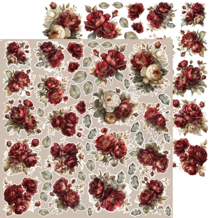 Zestaw papierów do scrapbookingu 20x20 Silver Screen Magic - Basic CC-F43-SSM-08 Craft O’Clock