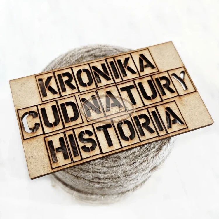Napis HDF Kronika, cud natury, historia 1 Artistiko