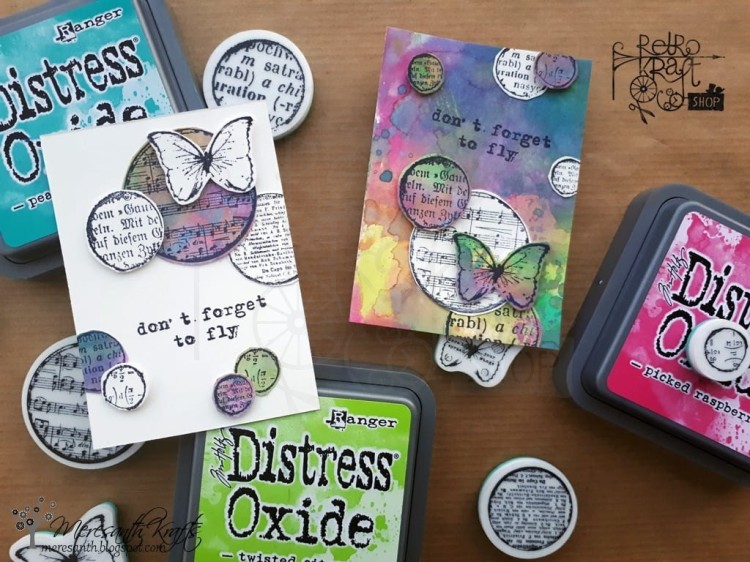Tusz Tim Holtz Distress Oxide Ink Pad Picked Raspberry TDO 56126 Ranger