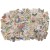 Ozdoby papierowe Idea-Ology Ephemera Snippets Field Notes 134szt TH94049 Tim Holtz