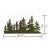 Wykrojnik Thinlits Dies Tree Line las 661604 Sizzix