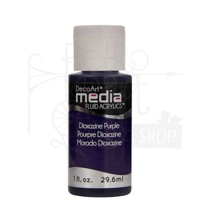 Fluid Acrylics płynny pigment polimerowo-akrylowy Dioxazine Purple DMFA12 DecoArt