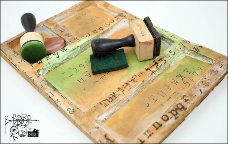Małe aplikatory do tuszów - Mini Ink Blending Tool IBT40965 Ranger