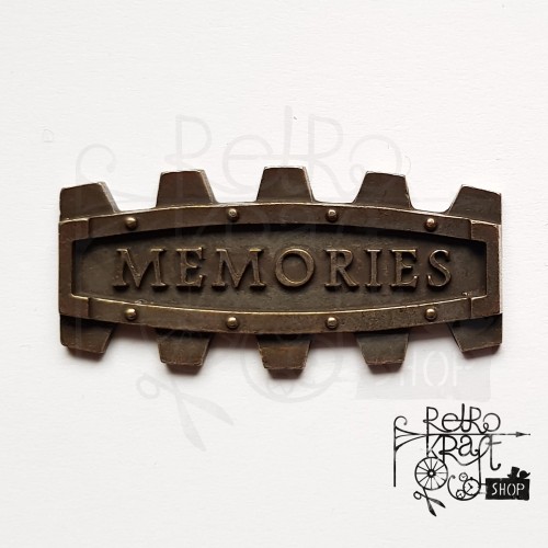 Ozdoba metalowa Ramka Frame 4.9 MEMORIES STE Mitform