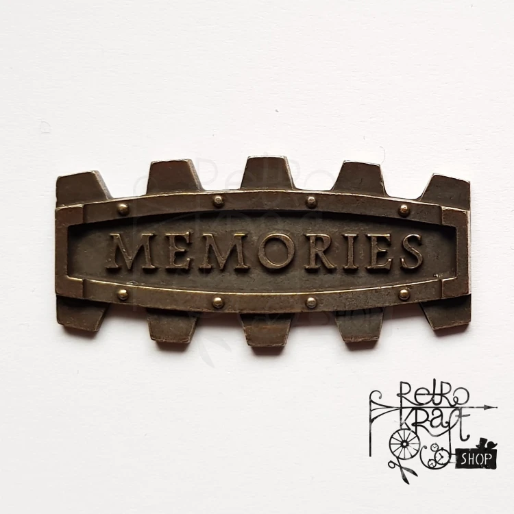 Ozdoba metalowa Ramka Frame 4.9 MEMORIES STE Mitform