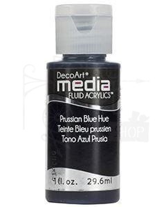 Fluid Acrylics płynny pigment polimerowo-akrylowy Prussian Blue Hue DMFA30 DecoArt