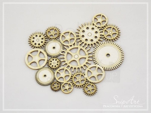 Tekturka Mechaniczne serce Industrial Factory 23302 SnipArt