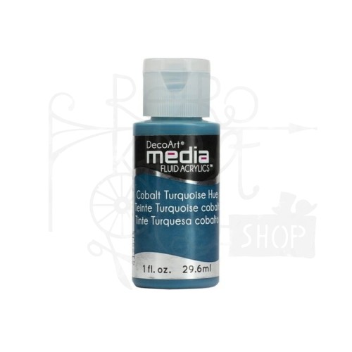 Fluid Acrylics płynny pigment polimerowo - akrylowy Cobalt Turquoise Hue DMFA09 DecoArt