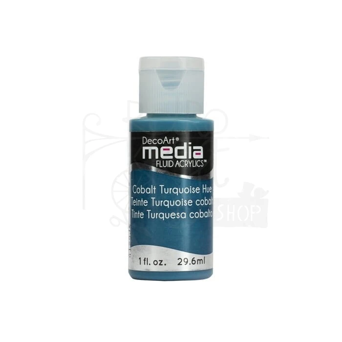 Fluid Acrylics płynny pigment polimerowo - akrylowy Cobalt Turquoise Hue DMFA09 DecoArt