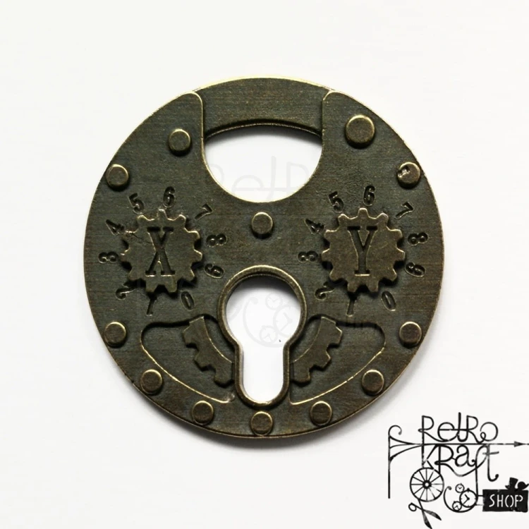 Ozdoba metalowa Kłódka Padlock 5 STE Mitform