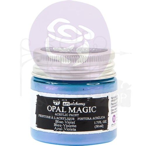 Farba akrylowa Finnabair Art Alchemy Opal Magic Blue-Violet 50ml 966126 Prima