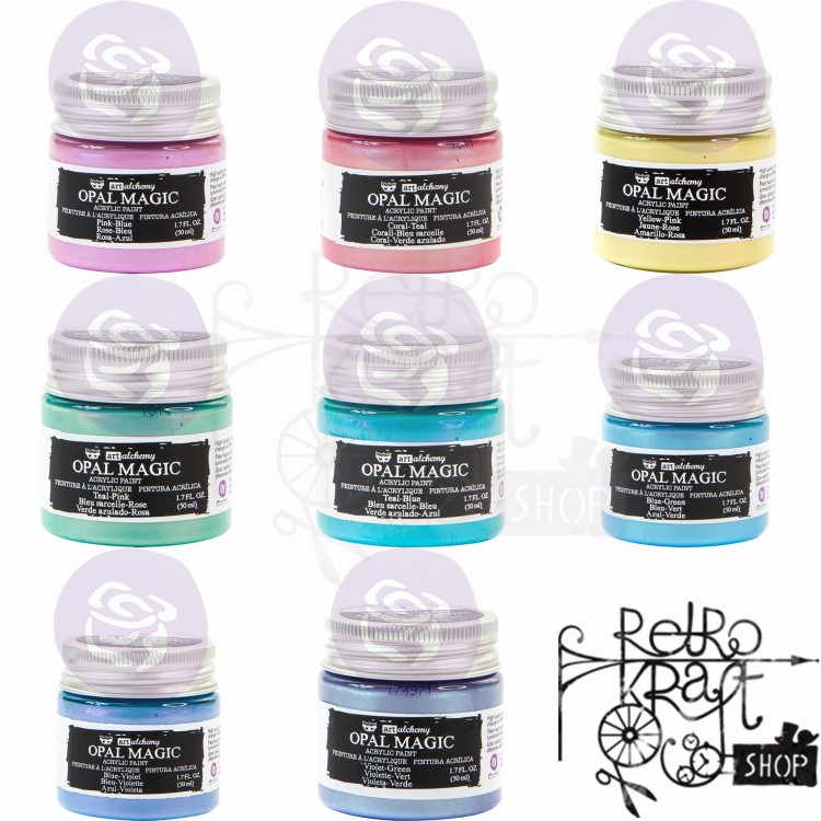 Farba akrylowa Art Alchemy Opal Magic Pink-Blue (nowa paleta)