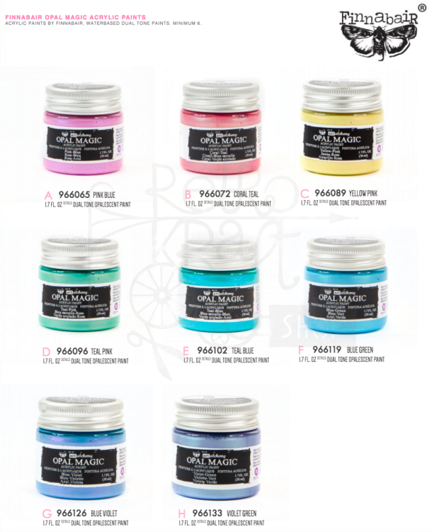 Farba akrylowa Art Alchemy Opal Magic Pink-Blue (nowa paleta)