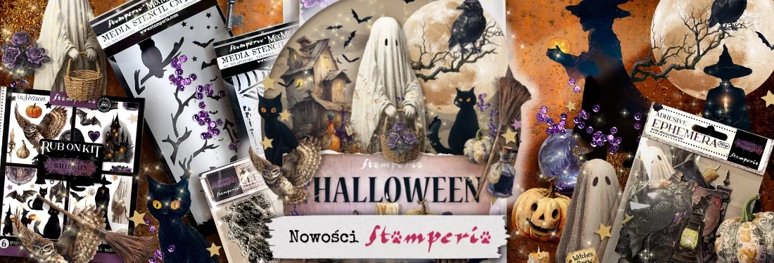 Nowości Stamperia 2026.06 - kolekcja Halloween