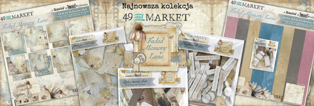 Nowości 49 and Market 2026.04 - kolekcja Faded Memory Lane