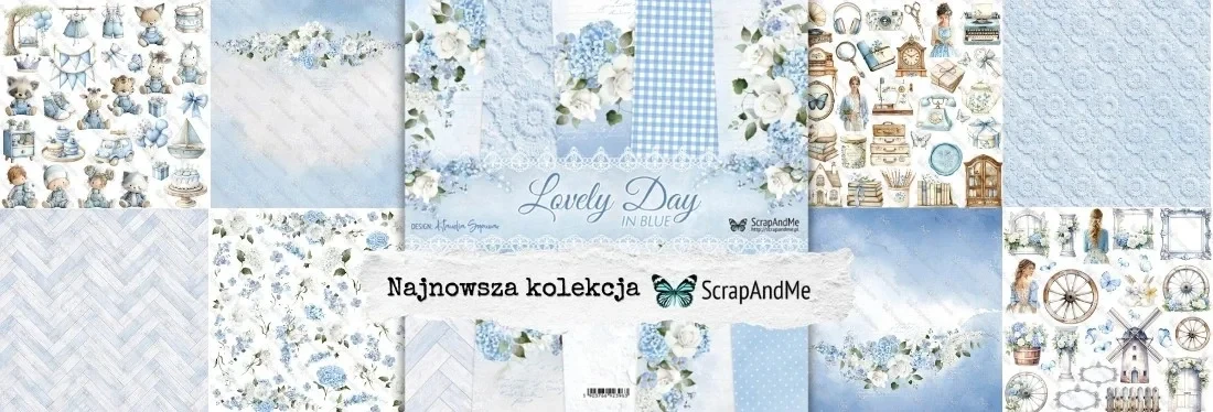 ScrapAndMe - najnowsza kolekcja 'LovelyDay IN BLUE' - 2026-04-02